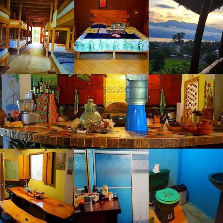 Hostal Azul Del Lago Agua Azul Bagian luar foto